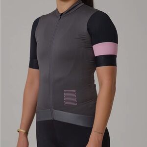 NWOT Rapha Pro Jersey (L/pink & grey)